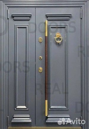 Классическая входная дверь с терморазрывом