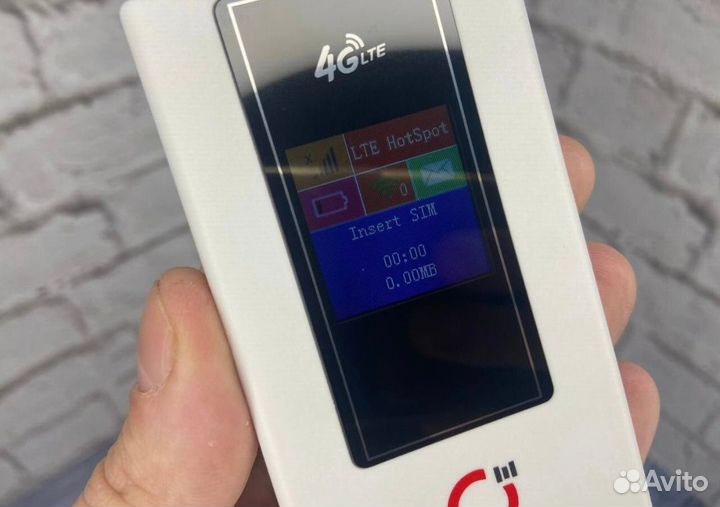 Новый Wifi роутер с сим картой 4G портативный