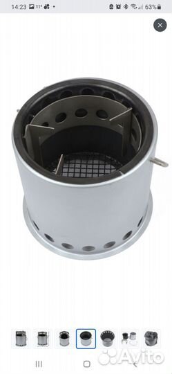 Печка щепочница