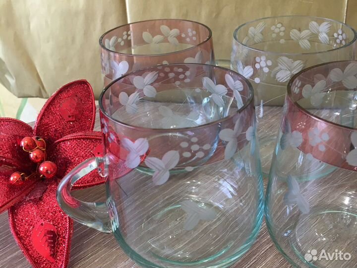 Редкость. Набор кружек. Богемия