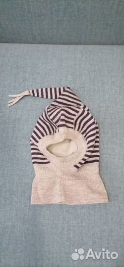 Шапка шлем для мальчика