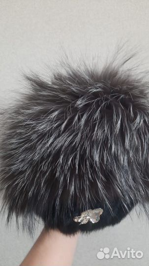 Шапка зимняя меховая женская