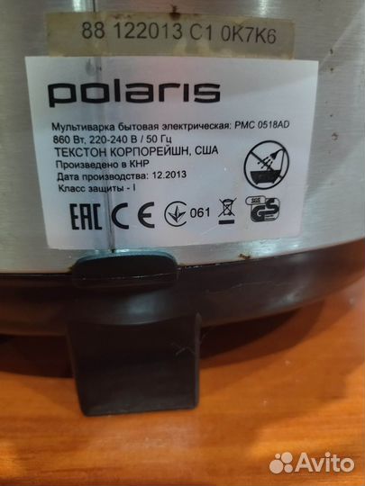 Мультиварка polaris pmc 0518ad