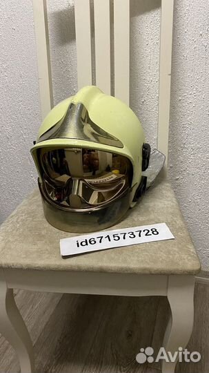 Шлем каска пожарного gallet