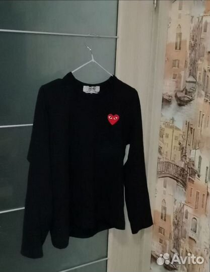 Лонгслив cdg оригинал