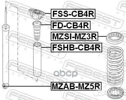 Опора амортизатора задняя ford focus II CB4 200