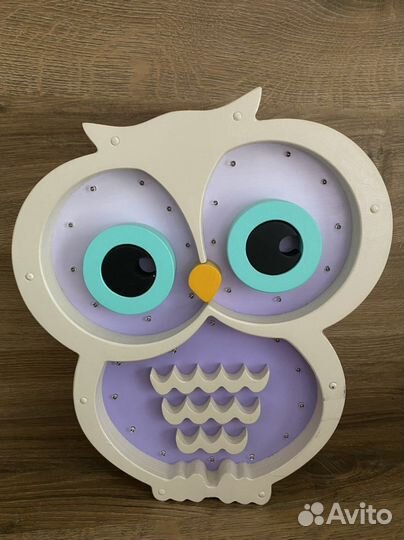 Сова ночник абсолютно новая ручная работа