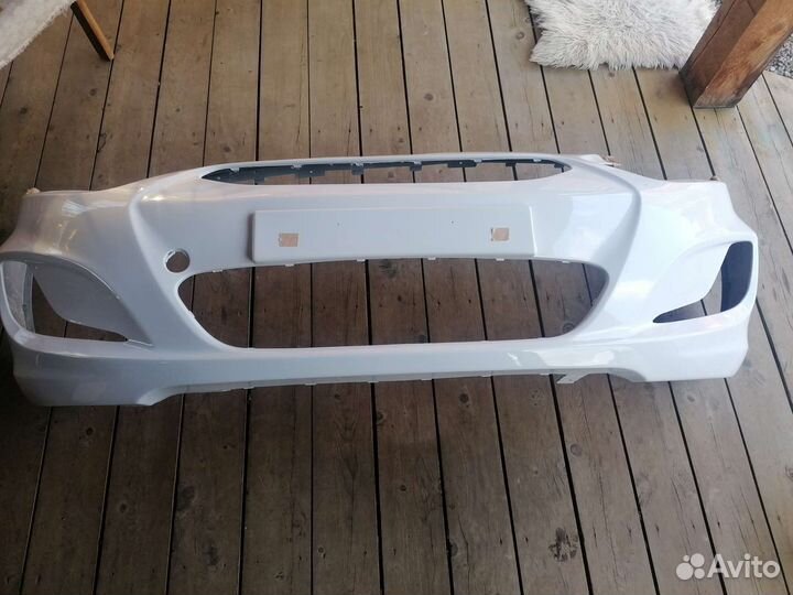Бампер передний hyundai solaris 2011-2014
