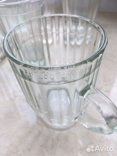 Стаканы граненые СССР