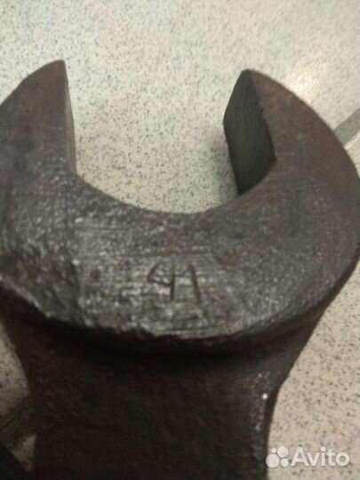 Ключ гаечный рожковый на 41, 42. 80см.1964г