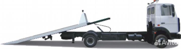 Эвакуатор сдвижная платформа 5 тонн