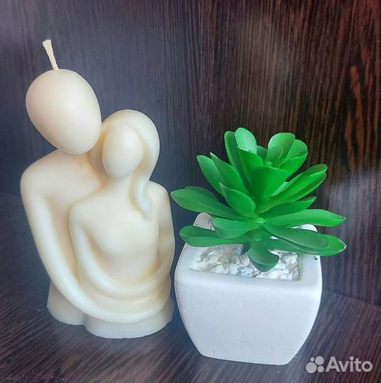 Ароматическая свеча (ручная работа)