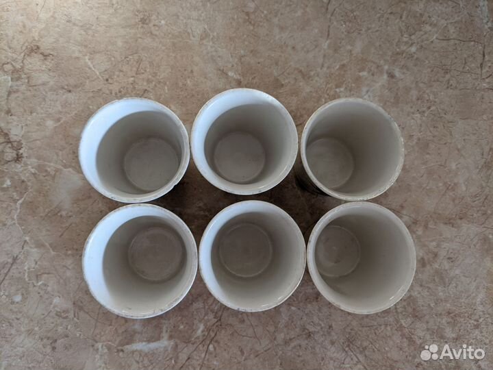 Стопки рюмки 50гр. 6 шт. набор СССР