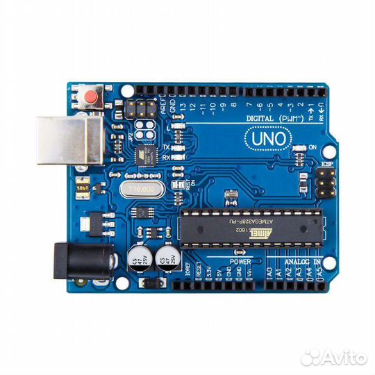 Плата Arduino Uno R3 на базе Atmega328P
