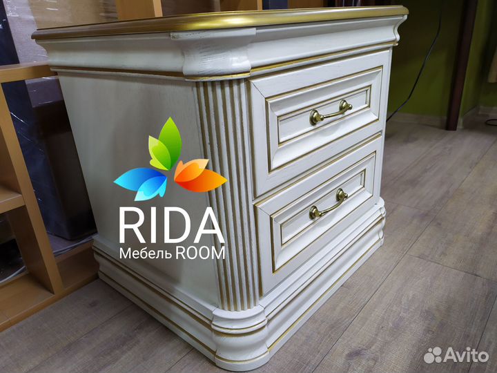 Тумба прикроватная. Дуб/Шпон дуба. Новая