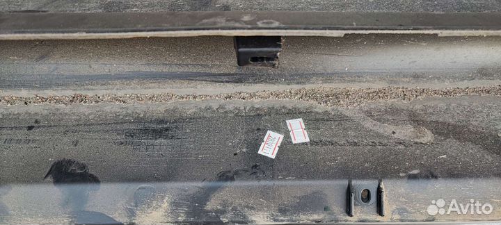 Накладки порога Mitsubishi Outlander 3