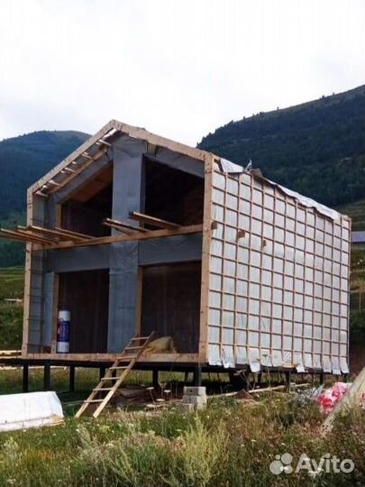 Каркасный дом под ключ барнхаус