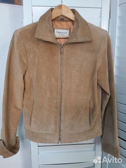 Куртка натуральная замша Cappuccini 42/44