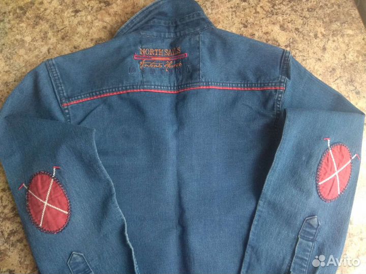 Детская джинсовая рубашка