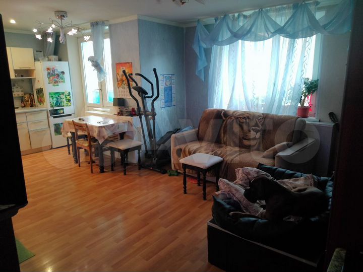 3-к. квартира, 64 м², 9/9 эт.