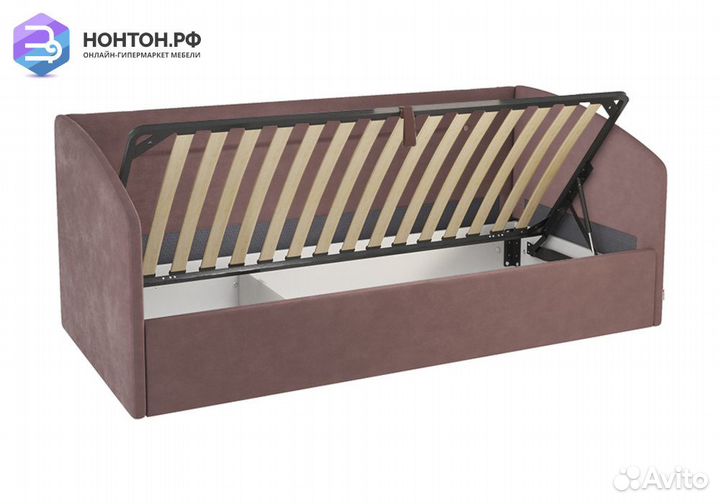 Софа Альба светло-коричневая