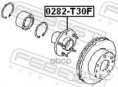 Ступица 0282-T30F