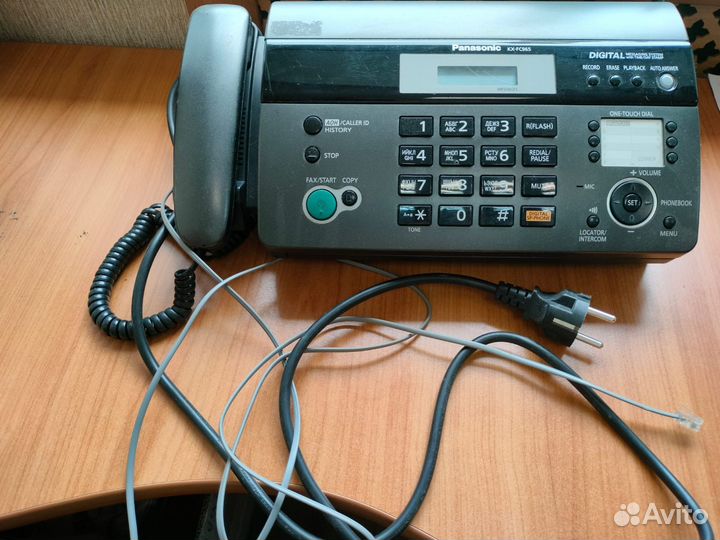 Телефон факс panasonic