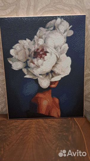 Картина алмазная на холсте