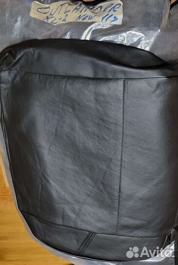 Авточехлы из экокожи mitsubishi outlander xl