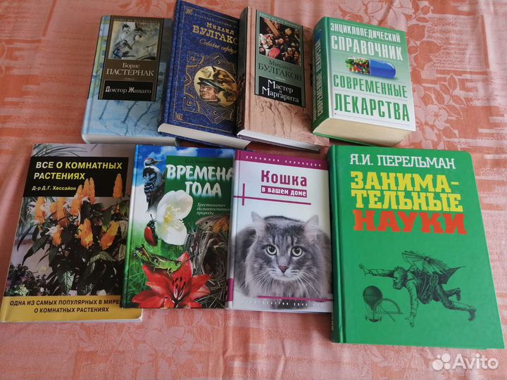 Книги. Художественная литература, словари