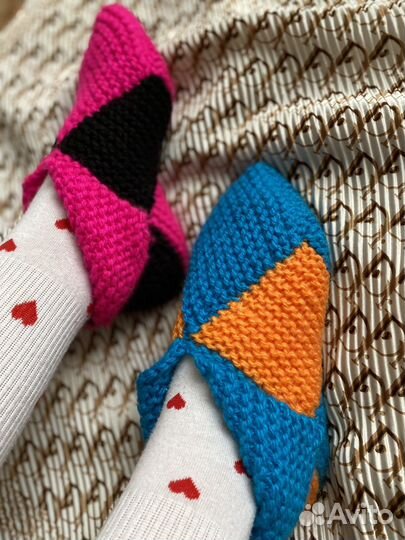 Вязанные следки