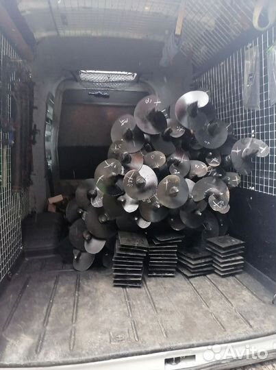 Винтовые сваи под ключ