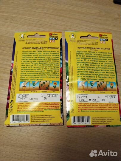 Семена петунии