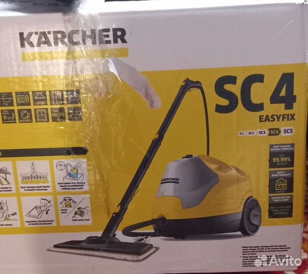 Пароочиститель karcher sc 4 easyfix