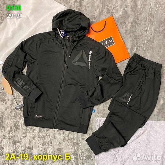 Спортивный костюм reebok мужской