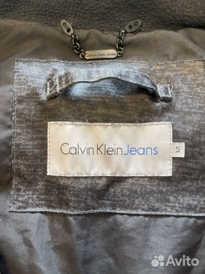 Calvin klein пуховик женский s