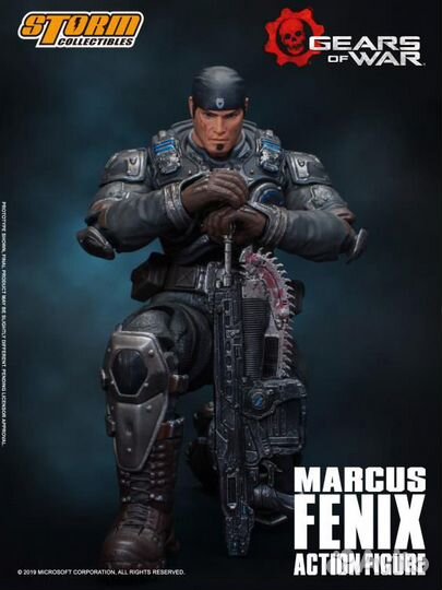 Storm Co Gears of War Marcus Fenix Figure