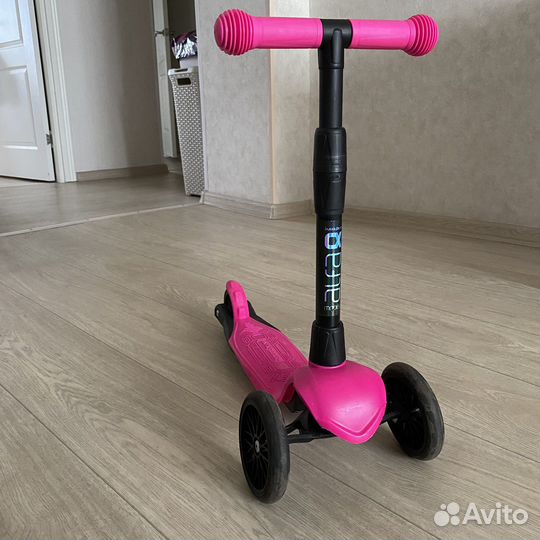 Самокат детский складной трехколесный BuggyBoom