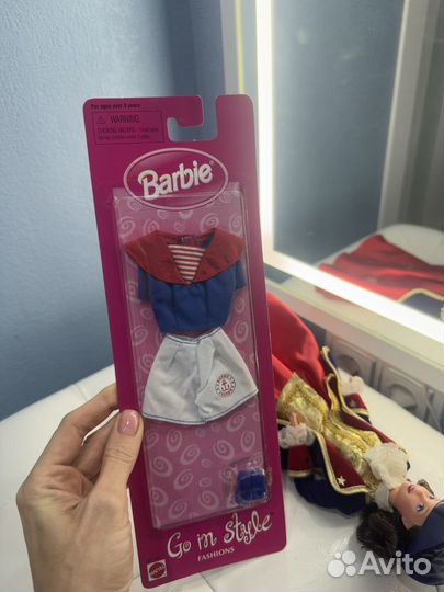 Barbie patriot аутфит и barbie go in style fashion