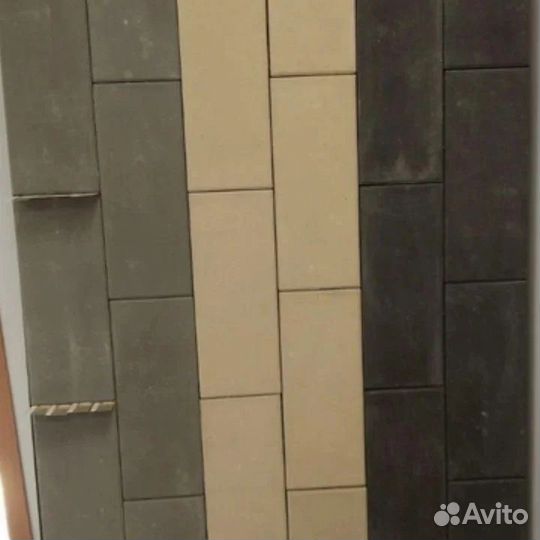 Вибропрессованная тротуарная плитка