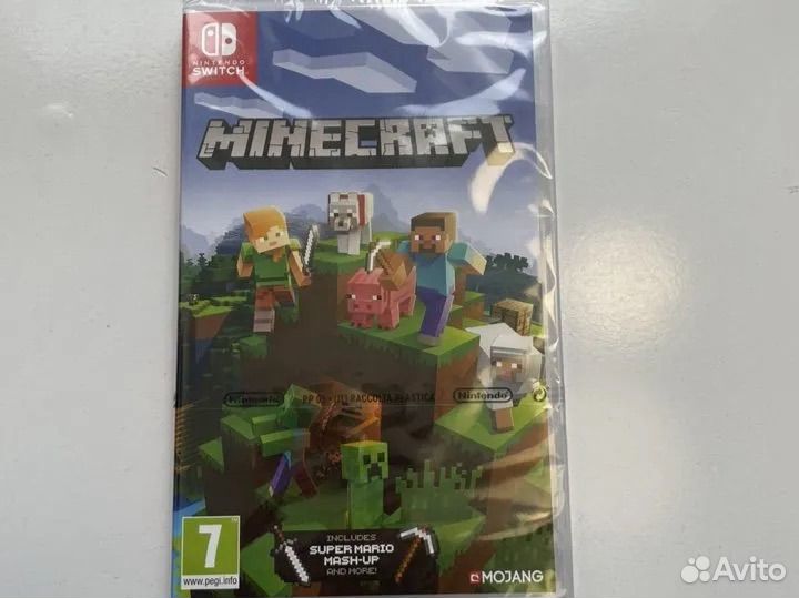 Игра minecraft nintendo switch на русском, новый