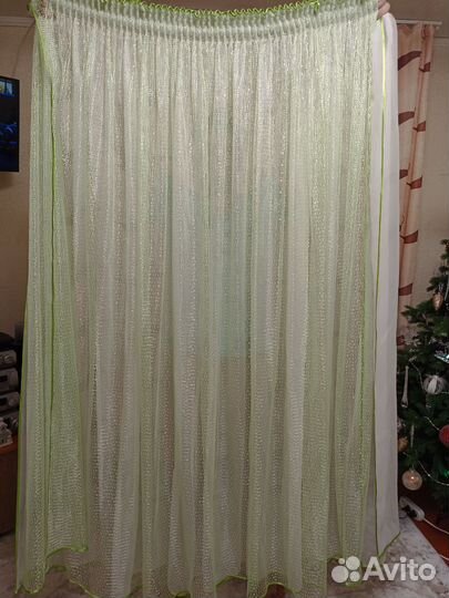 Занавеска на гардину 1,5м