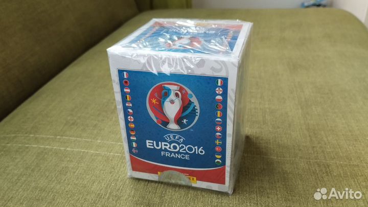 Блок наклейки Panini Евро 2016 (50 пакетиков)