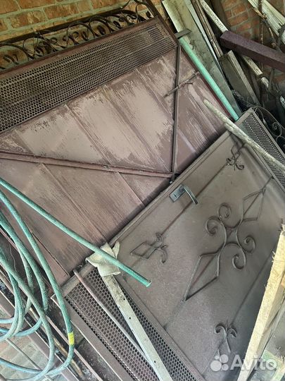 Заборные секции бу