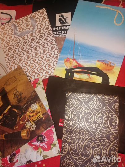 Пакеты подарочные