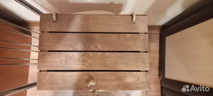 Ящик деревянный подарочный