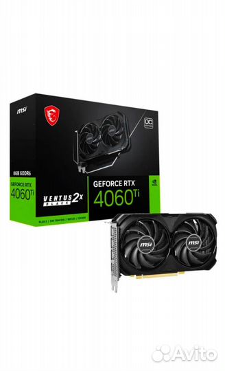 MSI GeForce RTX 4060 Ti ventus 2X OC 8G