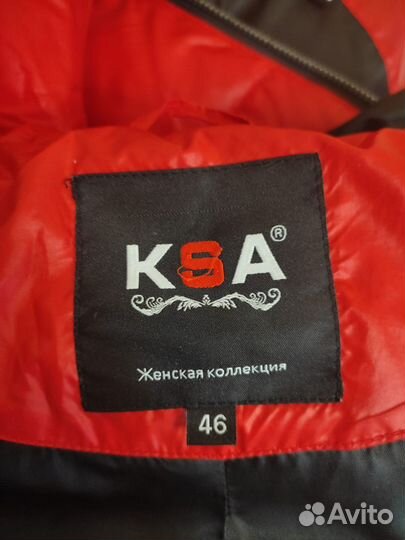 Пуховик KSA женский 46 48 размер бу