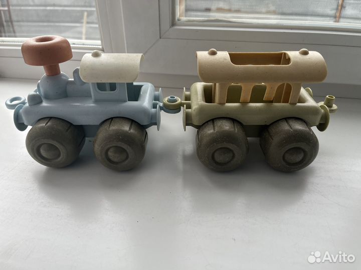 Поезд с прицепом dantoy