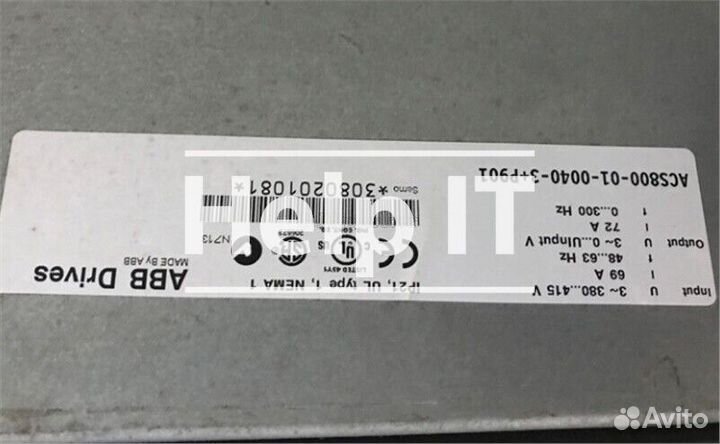 Сервопривод ABB ACS800010040-3